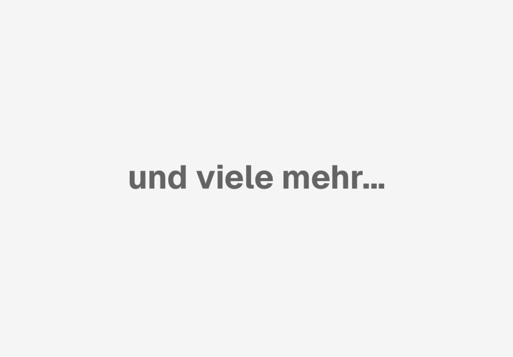 Referenzseite für weitere Kundenprojekte